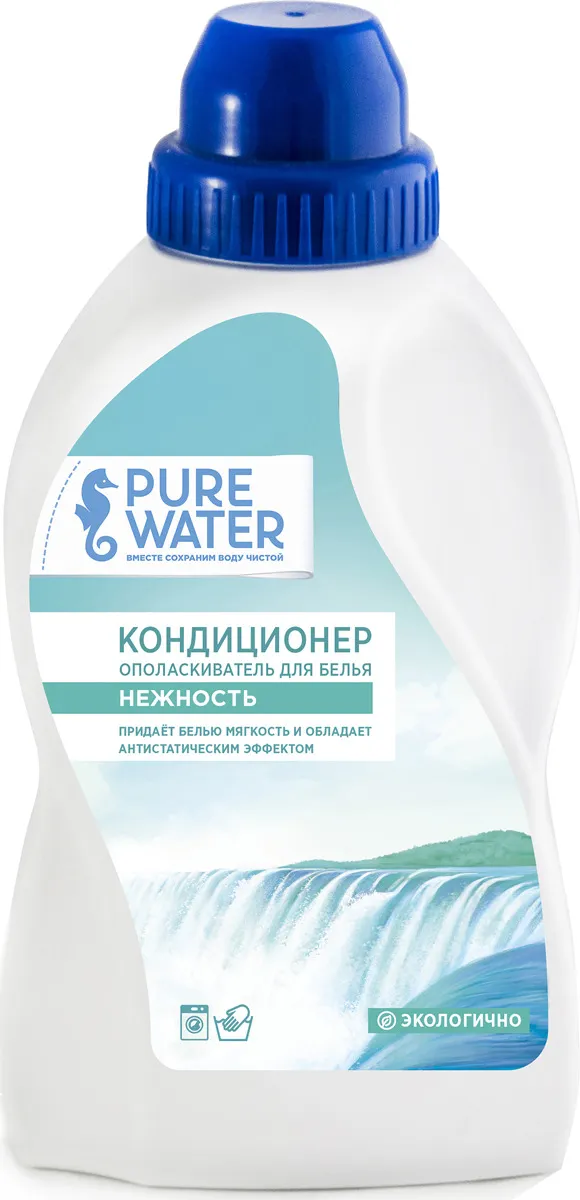 

Кондиционер для белья Pure Water Нежность, 480мл, Нежность