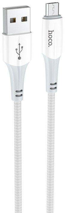 

Кабель USB-Micro USB, 2.4A, 1м, белый HOCO Ferry X70 (6931474760456), X70