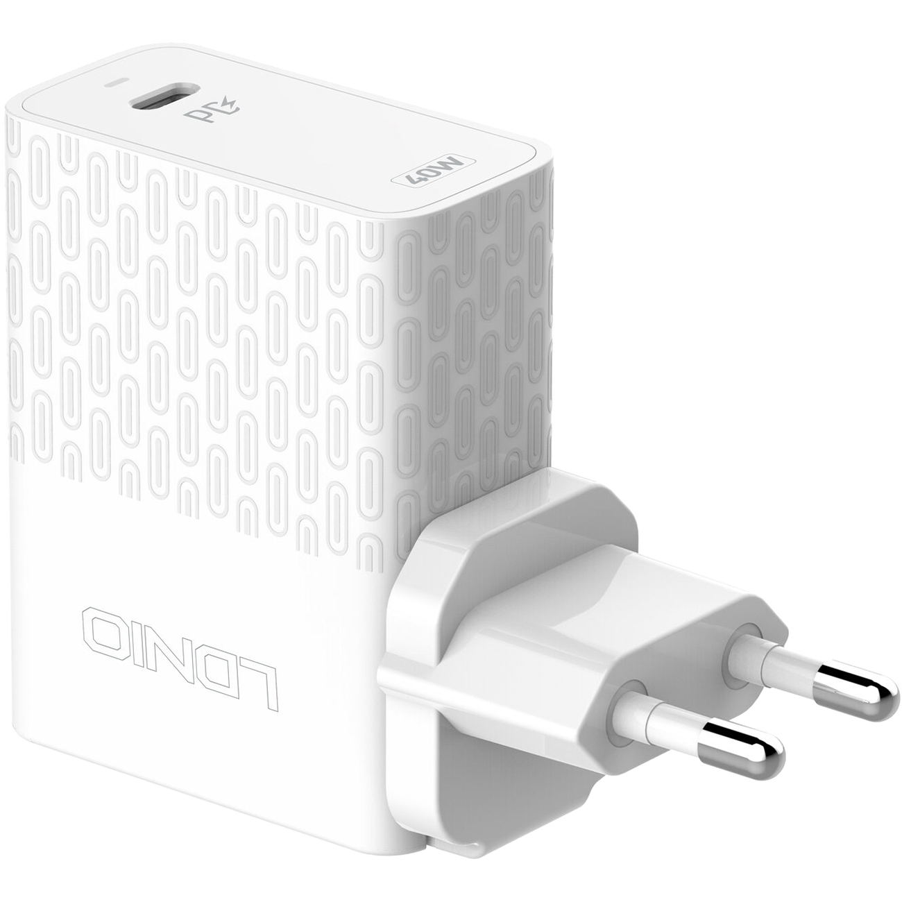

Сетевое зарядное устройство LDNIO LD_B4395 A1405C 40W, USB type-C, Quick Charge, PD, белый (1827100), кабель USB Type C, LD_B4395 A1405C