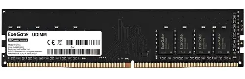 Память DDR4 DIMM 8Gb, 3200MHz ExeGate (EX293814RUS)