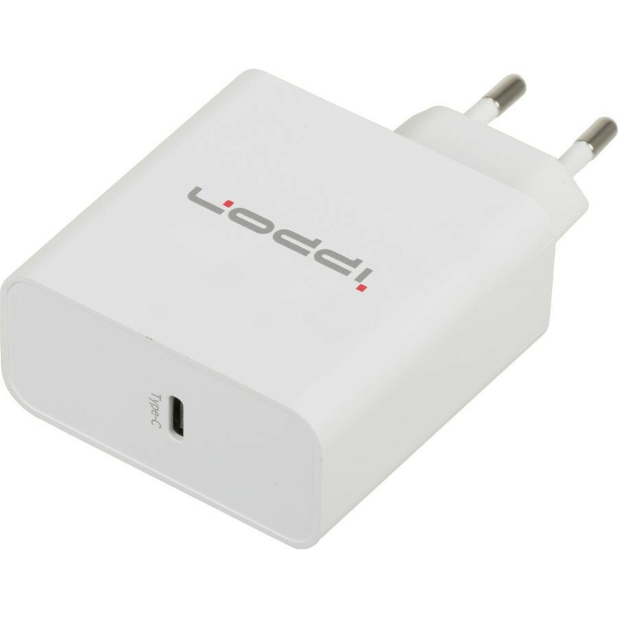 Сетевое зарядное устройство Ippon CW61E 61W, USB type-C, Quick Charge, PD, белый (91934)