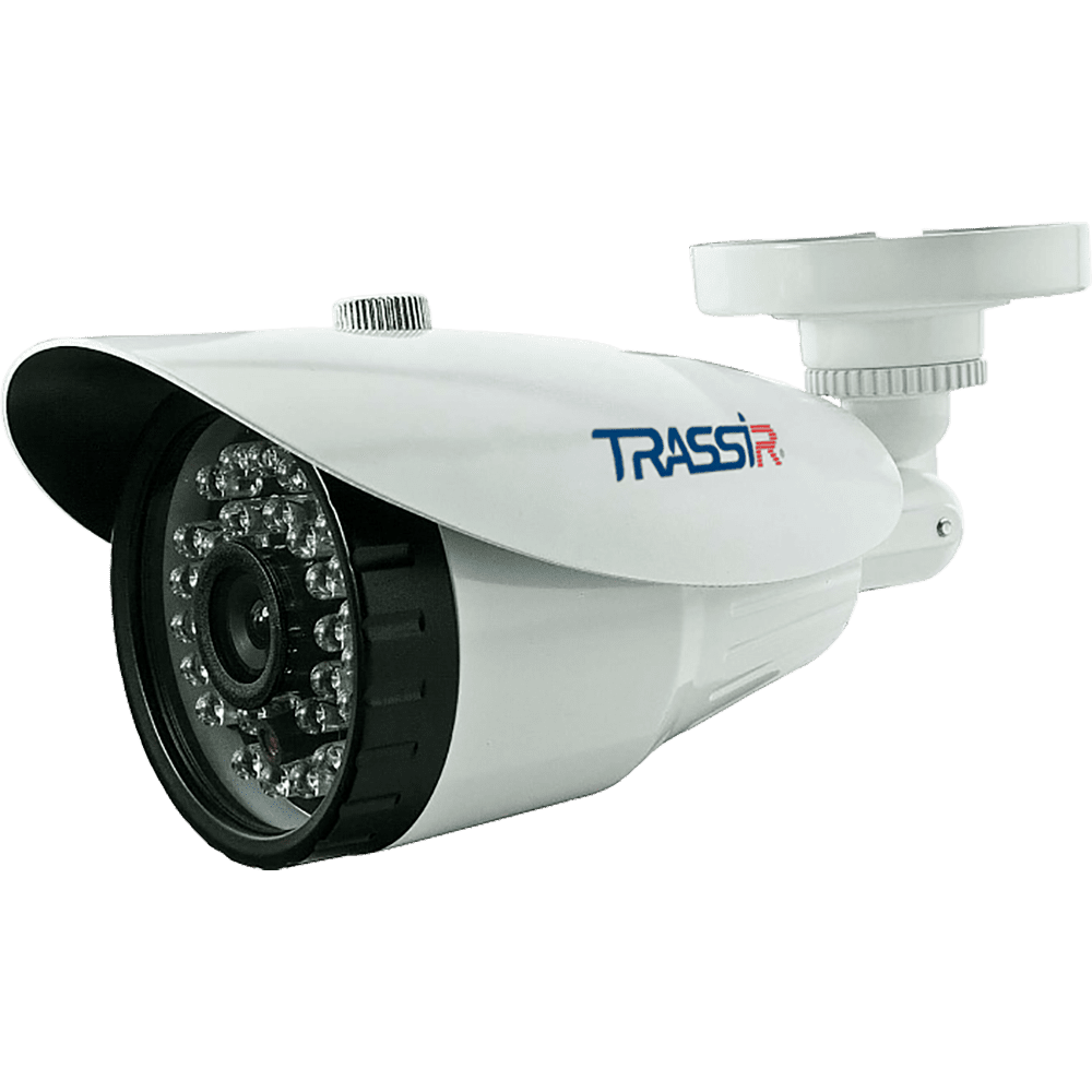 

IP-камера Trassir TR-D2B5 2.8 мм, уличная, корпусная, 2Мпикс, CMOS, до 1920x1080, до 25 кадров/с, ИК подсветка 30м, POE, -40 °C/+60 °C, белый (TR-D2B5 (2.8 MM)), TR-D2B5