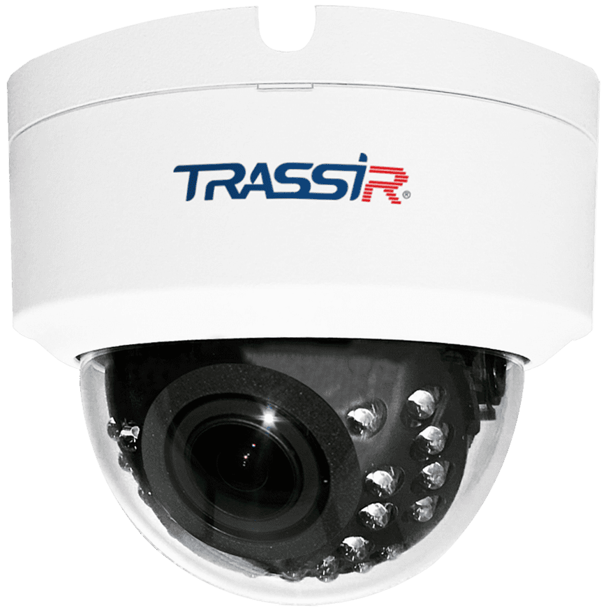 

IP-камера Trassir ECO TR-D2D2 2.7мм - 13.5мм, купольная, 2Мпикс, CMOS, до 1920x1080, до 25кадров/с, ИК подсветка 25м, POE, -10 °C/+50 °C, белый (TR-D2D2), TR-D2D2