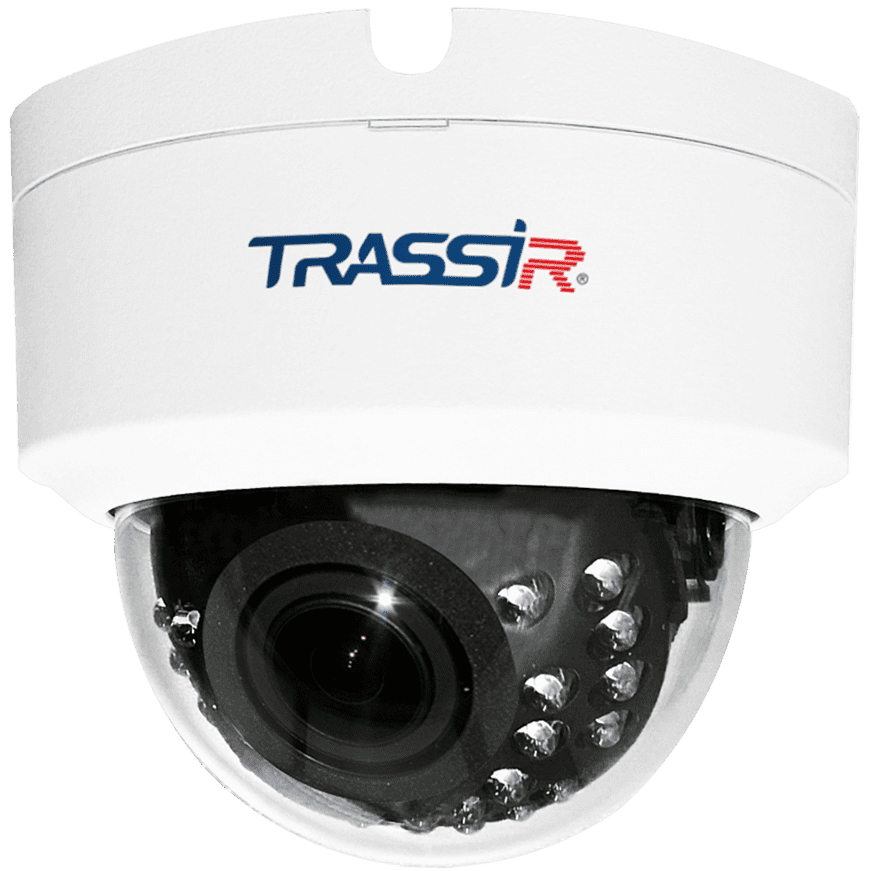 

IP-камера Trassir TR-D2D5 2.8мм, уличная, купольная, 2Мпикс, CMOS, до 1920x1080, до 25кадров/с, ИК подсветка 15м, POE, -40 °C/+60 °C, белый (TR-D2D5 2.8), TR-D2D5
