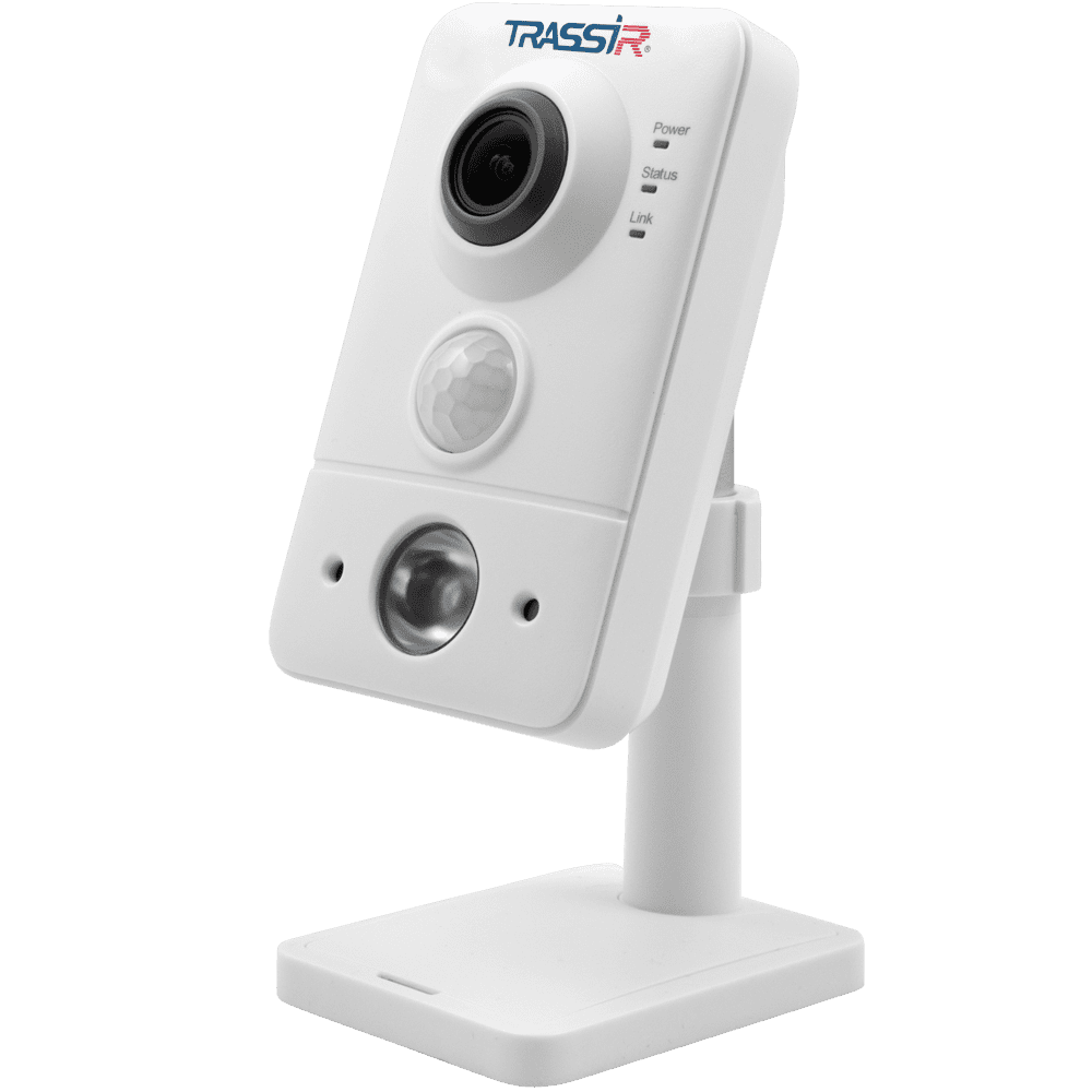 

IP-камера Trassir Cube TR-D7151IR1 2.8мм, уличная, настольная, 5Мпикс, CMOS, до 2592x1944, до 15кадров/с, ИК подсветка 10м, POE, -10 °C/+50 °C, белый (TR-D7151IR1 (2.8 мм)), TR-D7151IR1