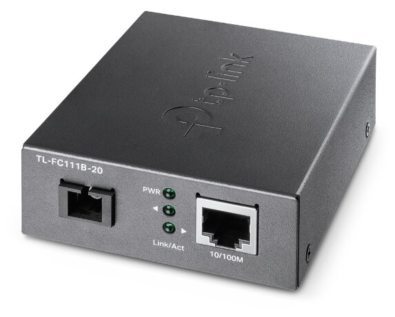 

Медиаконвертер TP-Link TL-FC111B-20, SCx100 Мбит/с, RJ-45x100 Мбит/с, SM, Tx:1310, Rx:1550, 20 км, (TL-FC111B-20), TL-FC111B-20