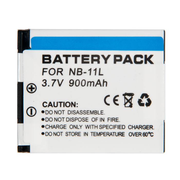 

Аккумулятор /NB-11L, 900mAh, 3.7V для Canon IXUS 125 HS/240 HS, PowerShot A2300/A2400 IS/A3400 IS/A4000 IS, ELPH 110 HS/320 HS, 0