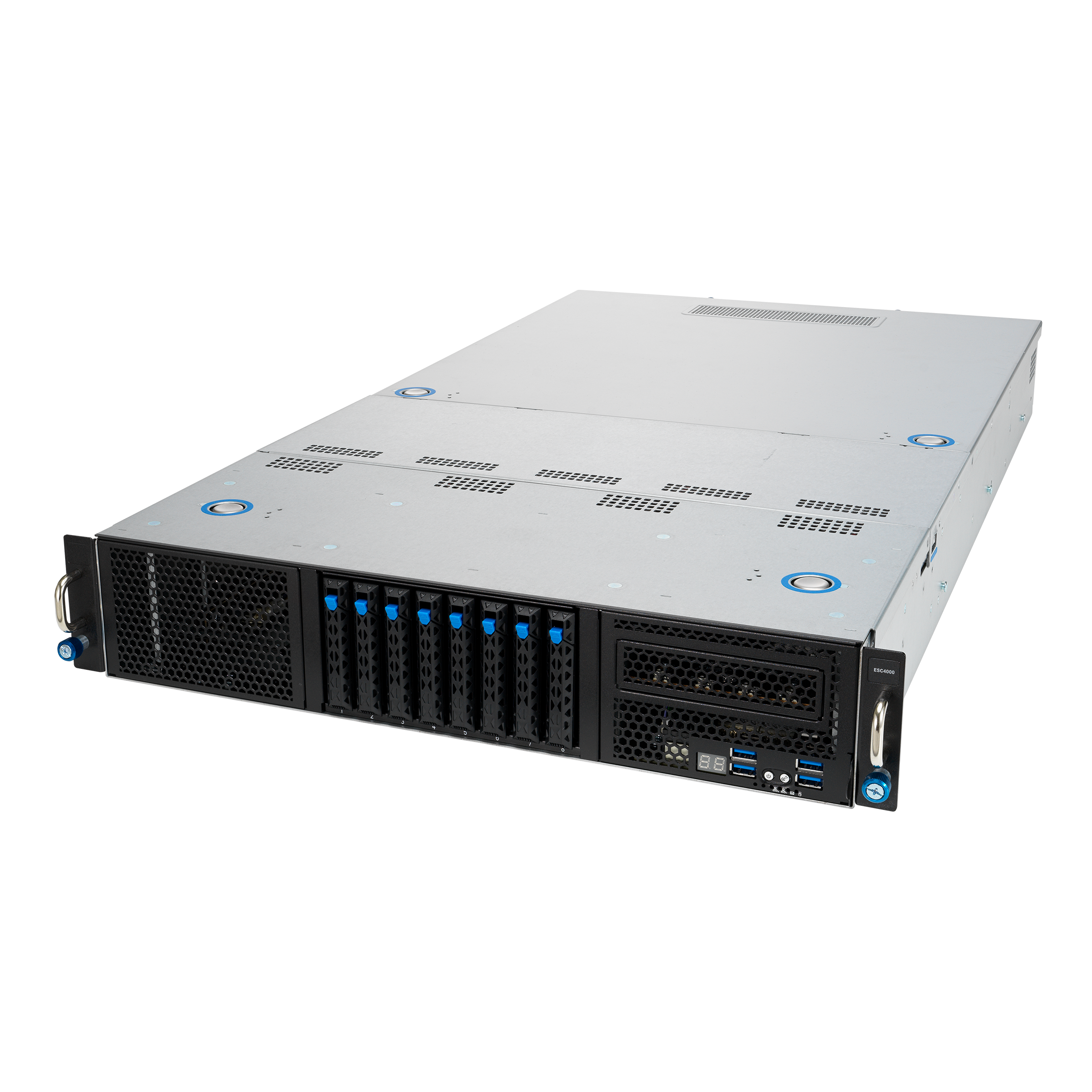 

Серверная платформа ASUS ESC4000-E10S, 2xSocket4189, 16xDDR4, 8x2.5 HDD HS, 1xM.2-PCI-E/SATA, 2x1 Гбит/c, ASMB10-iKVM, Redundant 2x1600 Вт, 2U (90SF01B3-M004P0), ESC4000-E10S