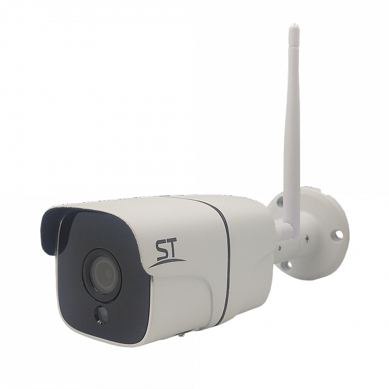 

IP-камера Space Technology ST-S2531 WiFi (2,8mm) 2.8мм, уличная, корпусная, 2Мпикс, CMOS, до 1920x1080, до 25кадров/с, ИК подсветка 25м, WiFi, -45 °C/+60 °C, белый/черный (ST-S2531 WiFi (2,8mm) IP Видеокамера, 2MP), ST-S2531 WiFi (2,8mm)