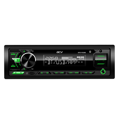 

Автомагнитола ACV AVS-932BG, 1 DIN, 4x50 Вт, Bluetooth, черный (39654), AVS-932BG