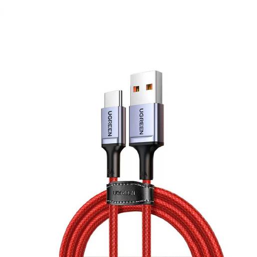 

Кабель USB 2.0(Am)-USB 2.0 Type-C(m), экранированный, 3A быстрая зарядка, 1м, красный UGREEN US505 (20527), US505