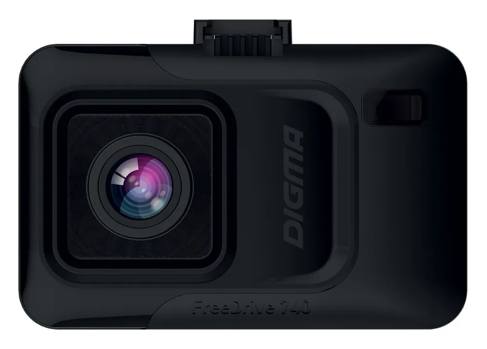 

Видеорегистратор с экраном Digma Freedrive 740 GPS, 2304x1296 30 к/с, 140°, радар-детектор, microSD (microSDXC), черный (FD740), Freedrive 740 GPS