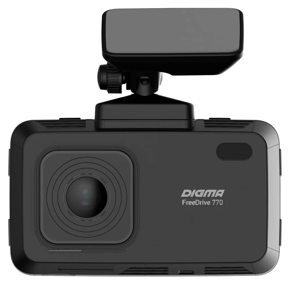 

Видеорегистратор с экраном Digma Freedrive 770 GPS, 1728x1296 30 к/с, 150°, G-сенсор, радар-детектор, microSD (microSDHC), черный (FD770), Freedrive 770 GPS