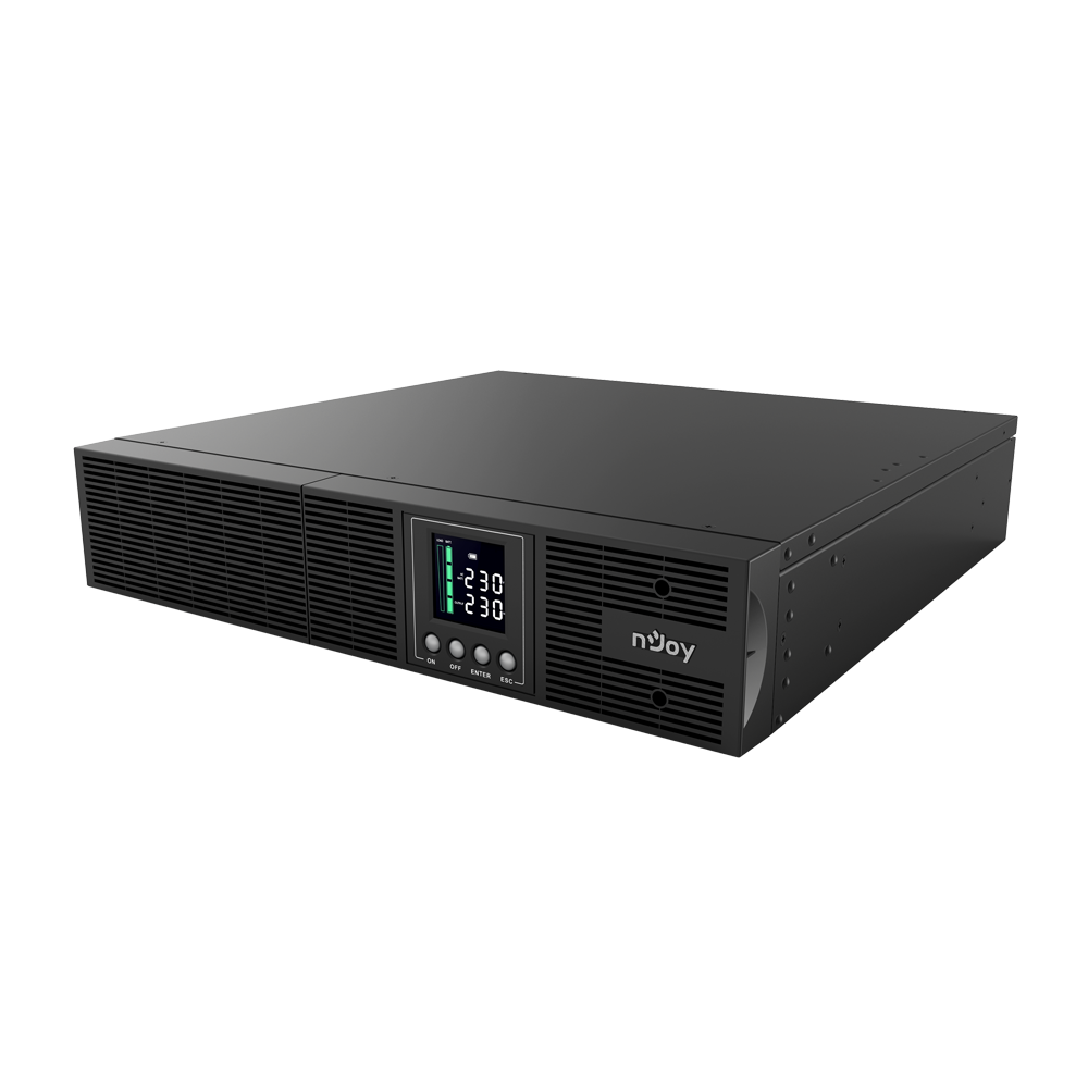 ИБП nJoy Aster 2K IEC On-line, 2000 В·А, 1.8 кВт, IEC, розеток - 8, USB, черный (UPCMCOP920HASCG01B)