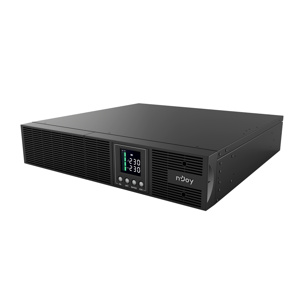 

ИБП nJoy Aster 2K IEC On-line, 2000 В·А, 1.8 кВт, IEC, розеток - 8, USB, черный (UPCMCOP920HASCG01B), 2K IEC On-line