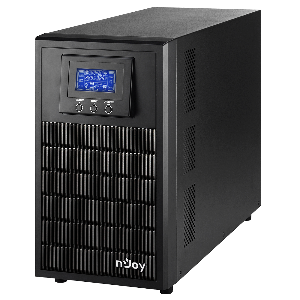 

ИБП nJoy Aten Pro 3000 Schuko On-line, 3000 В·А, 2.7 кВт, EURO, розеток - 4, USB, черный (PWUP-OL300AP-AZ01B), 3000 Schuko On-line