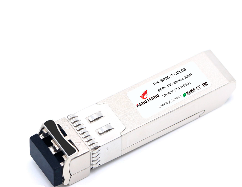 

Модуль SFP+ FangHang FH-SP851TCDL03, 300m, LC Duplex, Tx:850 нм, Rx:850 нм, 10 Гбит/с, MM, DDM (FH-SP851TCDL03) б/у, Серебристый, FH-SP851TCDL03
