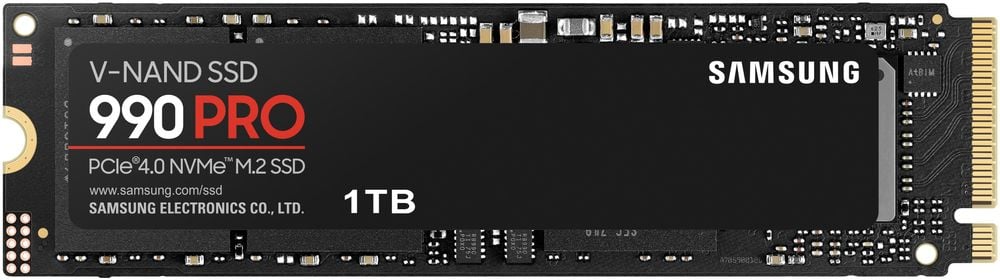 SSD Samsung 990 Pro 1Tb M.2 (MZ-V9P1T0BW)