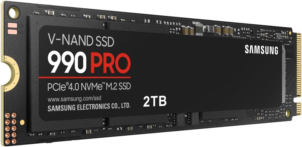 SSD Samsung 990 Pro 2Tb M.2 2280 PCIe 4.0 x4 (MZ-V9P2T0BW