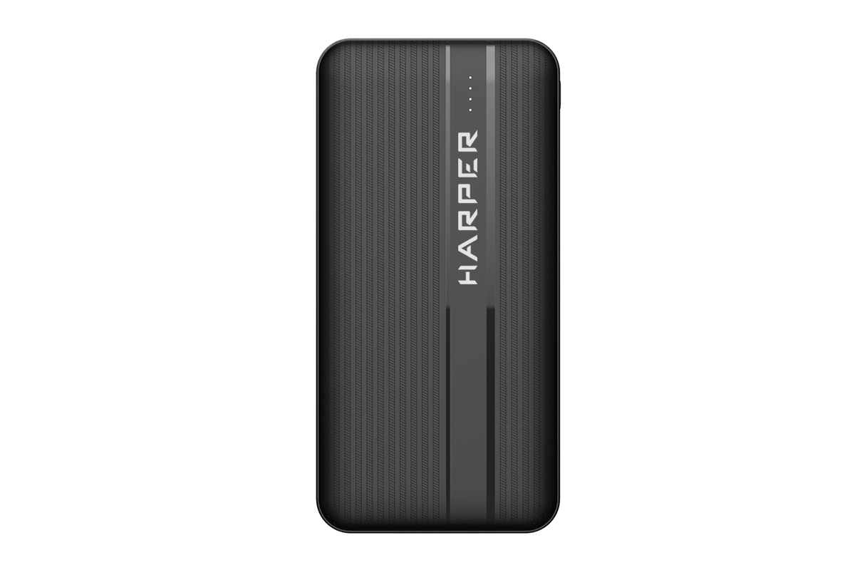 

Портативный аккумулятор (Powerbank) HARPER PB-20006, 20000mAh, 3xUSB, 3A, Type-C, QC, PD, черный (H00003260), PB-20006