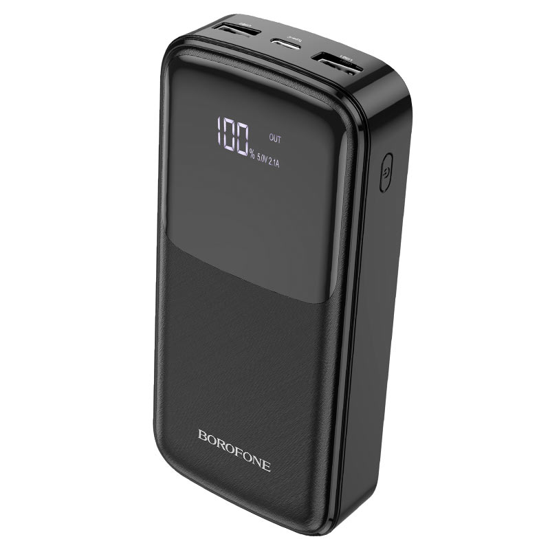 Портативный аккумулятор (Powerbank) Borofone BJ17, 10 А·ч, черный