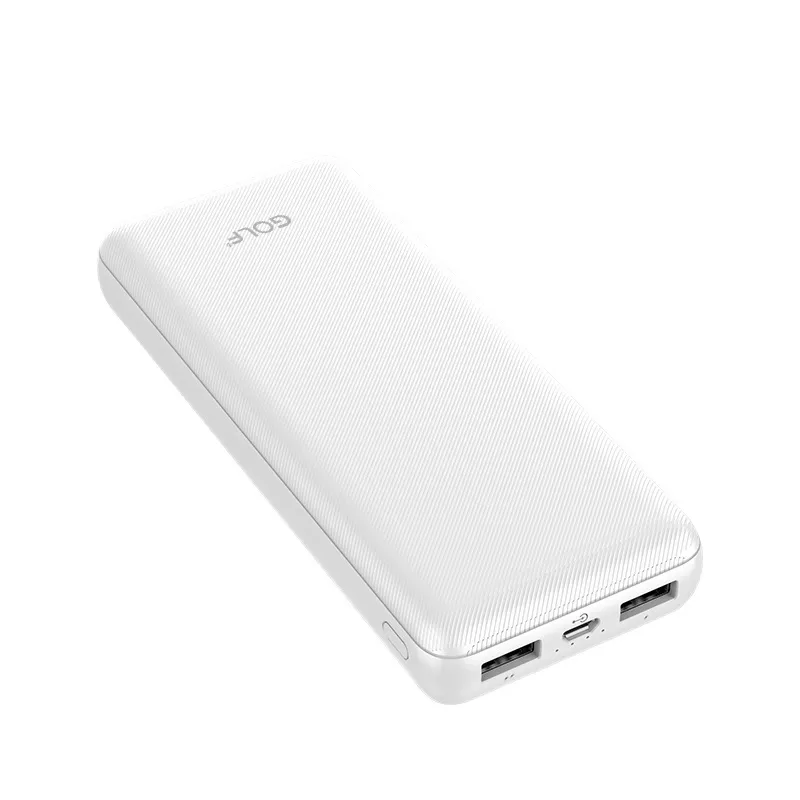 

Портативный аккумулятор (Powerbank) Red Line GOLF G44, 20000mAh, 2xUSB, 2.1A, белый (УТ000033141), GOLF G44