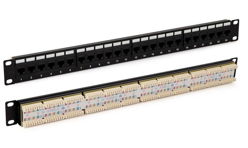 

Патч-панель в шкаф 19" 1U, порты: 24 x RJ-45 кат. 5e, черный, PP3-19-24-8P8C-C5E-110D, Hyperline (PP3-19-24-8P8C-C5E-110D), PP3-19-24-8P8C-C5E-110D