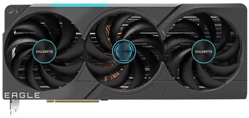 

Видеокарта GIGABYTE NVIDIA GeForce RTX 4080 EAGLE, 16Gb DDR6X, 256 бит, PCI-E, HDMI, 3DP, Retail (GV-N4080EAGLE-16GD), EAGLE