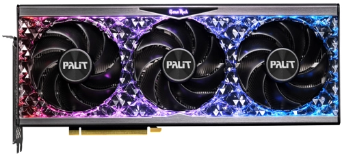 

Видеокарта Palit NVIDIA GeForce RTX 4080 GameRock, 16Gb DDR6X, 256 бит, PCI-E, HDMI, 3DP, Retail (NED4080019T2-1030G), GameRock