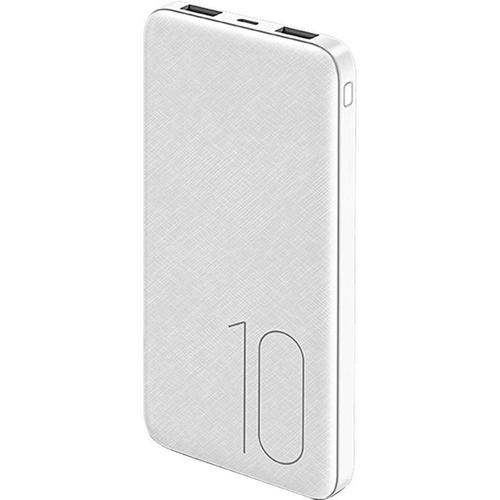 

Портативный аккумулятор (Powerbank) USAMS US-CD63 PB7, 10000mAh, 2xUSB, 2.1A, белый (10KCD6302), US-CD63 PB7