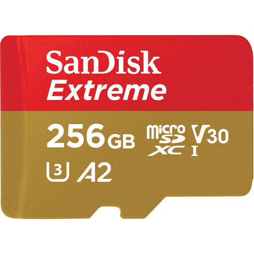 Карта памяти 256Gb microSD Sandisk Ultra Class 10 UHS-I U1 A1 (SDSQXAV-256G-GN6GN)