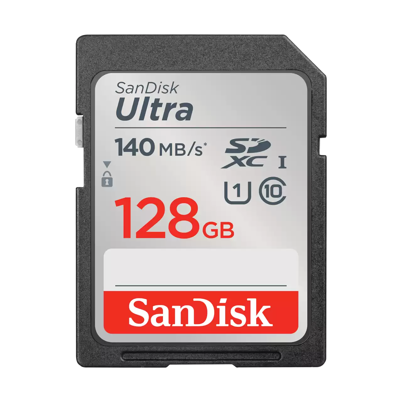 Карта памяти 128Gb SDXC Sandisk Ultra Class 10 UHS-I (SDSDUNB-128G-GN6IN)