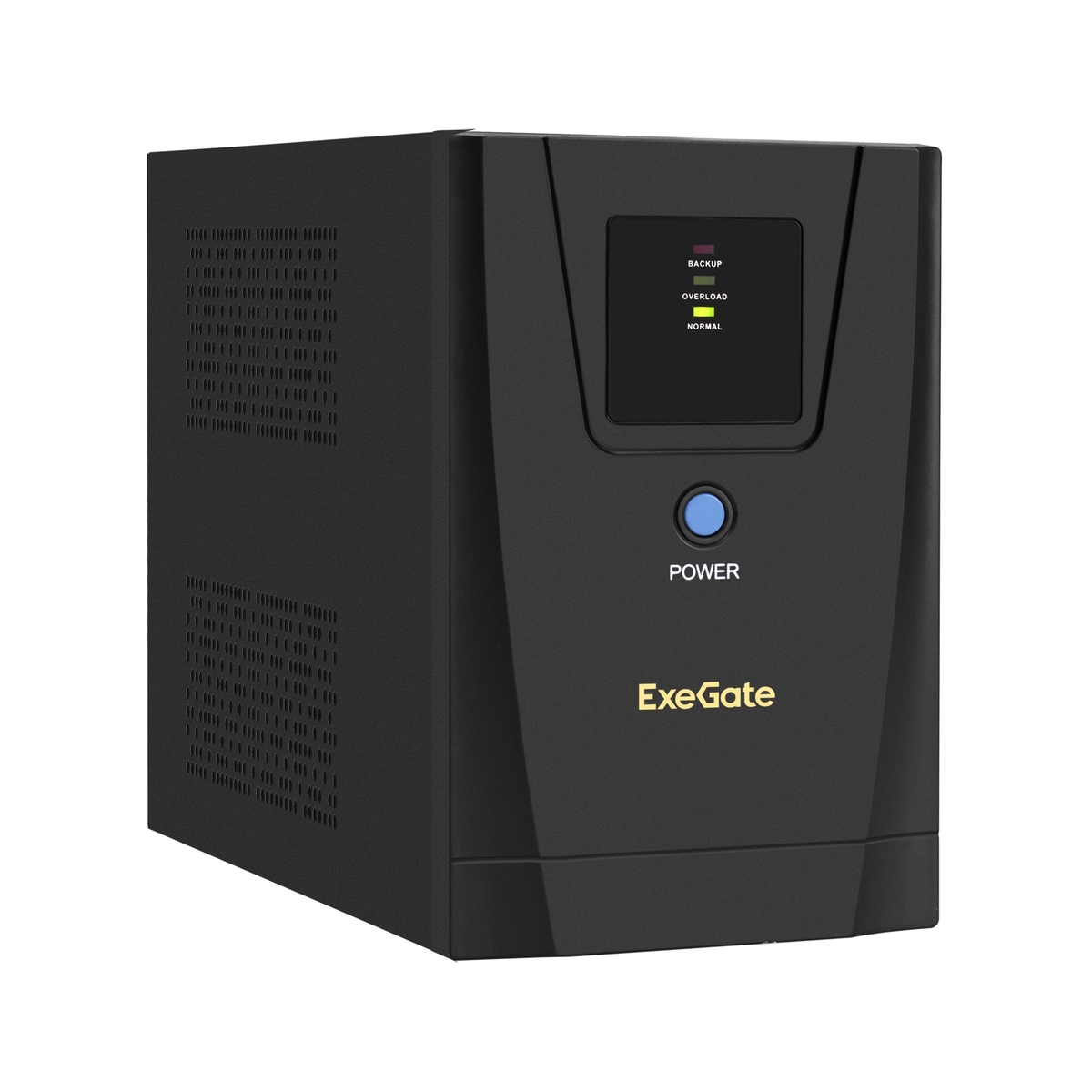 ИБП ExeGate SpecialPro UNB-1200.LED.AVR.2SH.3C13.USB, 1200 В·А, 750 Вт, EURO+IEC, розеток - 5, USB, черный (EX292794RUS)