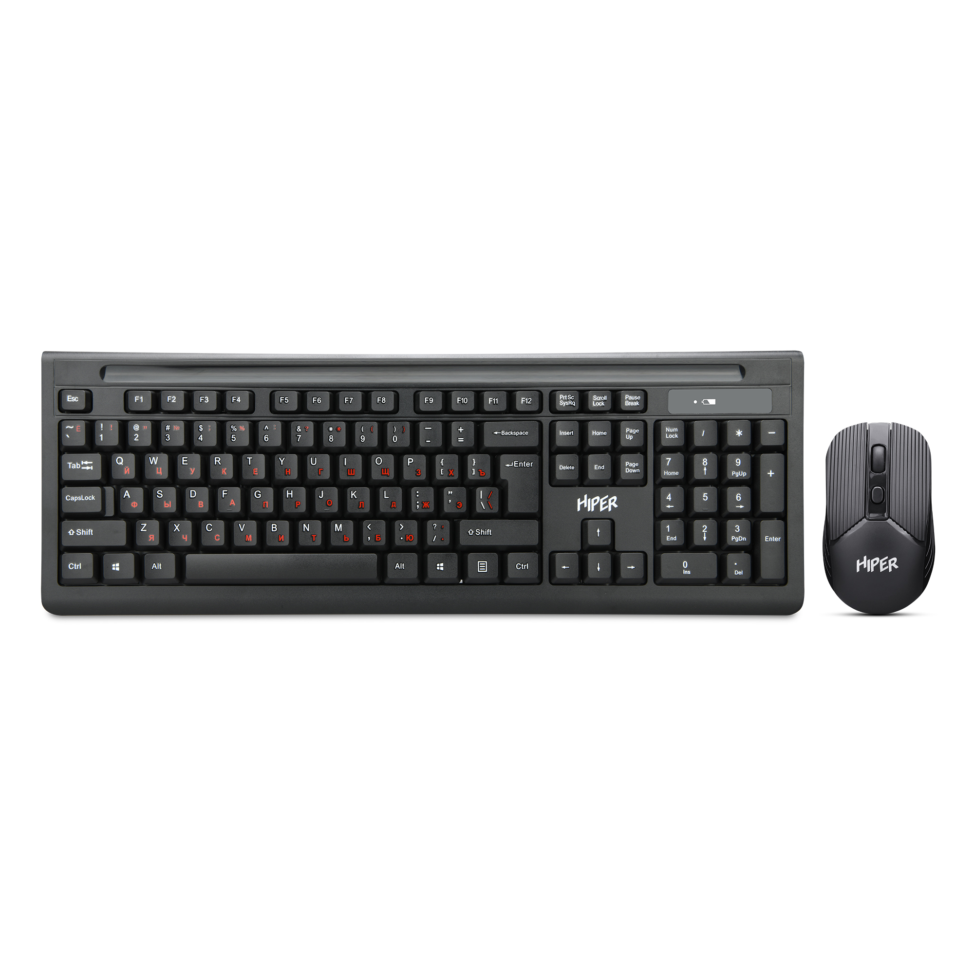 Клавиатура + мышь Hiper OSW-2000, USB, черный