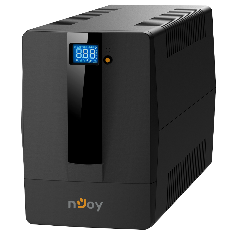 

ИБП nJoy Horus Plus 1000, 1000 В·А, 600 Вт, EURO, розеток - 4, USB, черный (PWUP-LI100H1-AZ01B), 1000