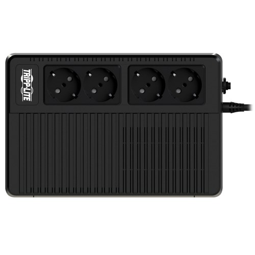 

ИБП Tripp Lite Ultra-Compact AVRX650UD, 650 VA, 375 Вт, EURO, розеток - 4, черный (AVRX650UD), AVRX650UD