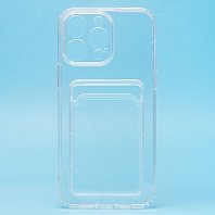 

Чехол-накладка SC276 для смартфона Apple iPhone 14 Pro, силикон, прозрачный (211910)