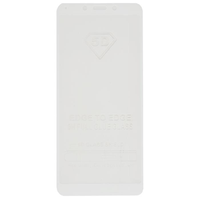 

Защитное стекло для экрана смартфона Xiaomi Redmi 6, Redmi 6A, Full screen, белая рамка, 3D (654439)