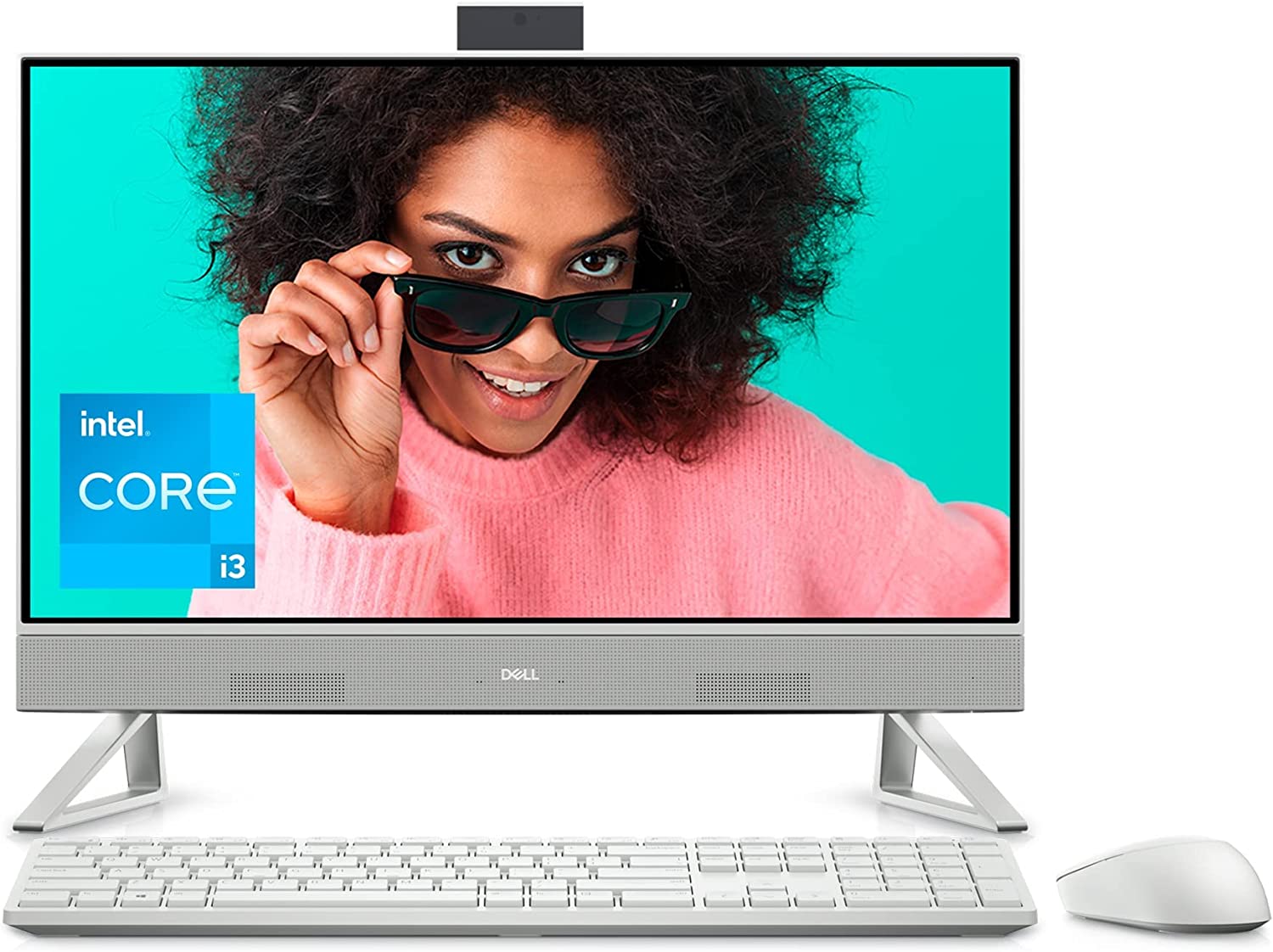 

Моноблок Dell Inspiron 24 5410 23.8" 1920x1080 Touch, Intel Core i7-1255U 1.3 ГГц, 16Gb RAM, 1Tb HDD, 256Gb SSD, NVIDIA GeForce MX550 2Gb, WiFi, BT, Cam, W11, серебристый/черный, клавиатура, мышь (AA-DEL1154W703), 5410