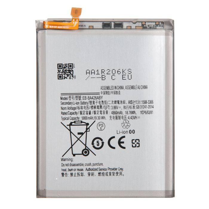 

Аккумулятор A426F A42/A426F для Samsung Galaxy A42, 4.43V, 4860mAh (898064), A426F A42