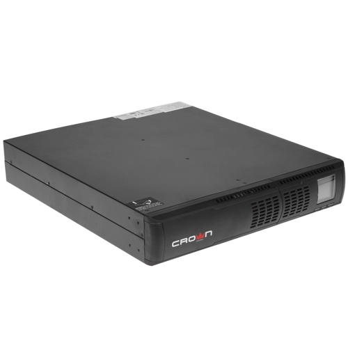 ИБП CROWN CMUO-900-2K, 2000 В·А, 1.8 кВт, IEC, розеток - 8, USB, черный