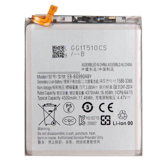 

Аккумулятор G990E для Samsung Galaxy S21 FE , 4.47V, 4500mAh (898027), G990E