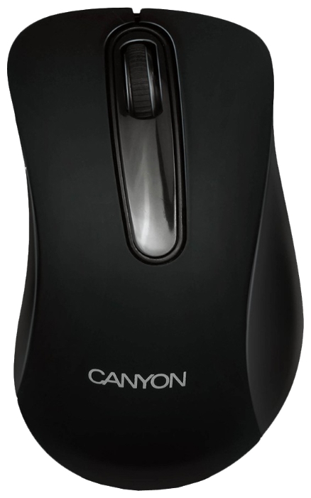 Мышь проводная Canyon CNE-CMS2 Black USB, 800dpi, оптическая светодиодная, USB, черный