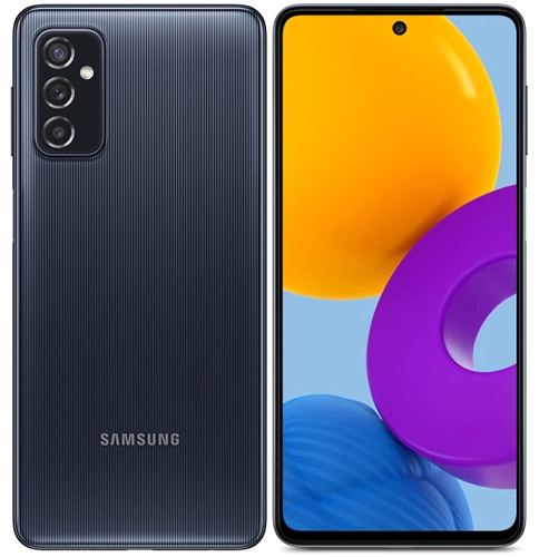 

Смартфон Samsung Galaxy M52 5G, 6.7" 1080x2400 Super AMOLED Plus, Qualcomm Snapdragon 778G, 6Gb RAM, 128Gb, 3G/4G/5G, NFC, Wi-Fi, BT, 3xCam, 2-Sim, 5000 мА⋅ч, USB Type-C, Android 11, черный (SM-M526BZKHCAU), Galaxy M52 5G