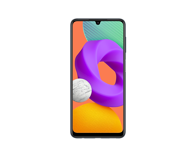 

Смартфон Samsung Galaxy M22, 6.4" 720x1600 Super AMOLED, MediaTek Helio G80, 4Gb RAM, 128Gb, 3G/4G, NFC, Wi-Fi, BT, 4xCam, 2-Sim, 5000mAh, USB Type-C, Android 11, черный (SM-M225FZKGCAU), Galaxy M22
