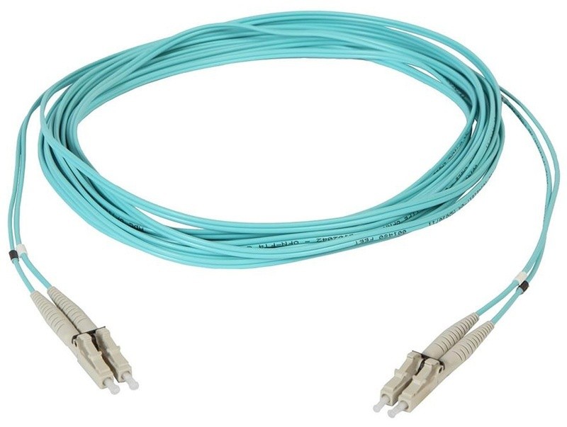 

Патч-корд оптический CommScope, LC, многомодовый, 50/125, OM4, двойной, 1м, аквамарин (2160046-1)