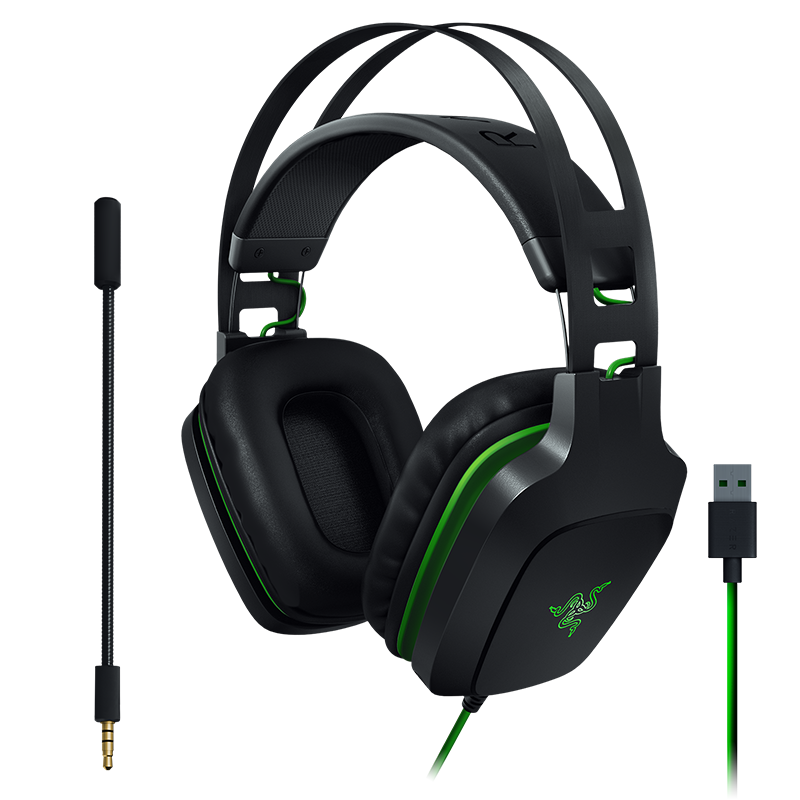 Гарнитура Razer Electra V2, USB, черный (RZ04-02220100-R3M1) (Плохая упаковка)