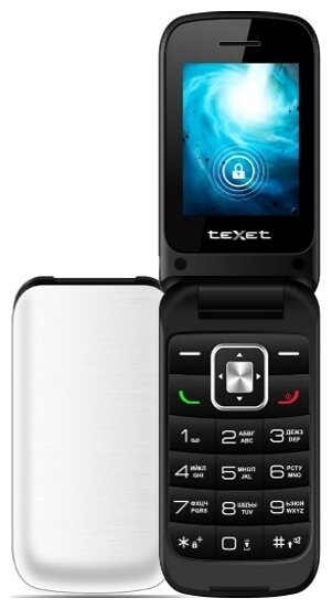 

Мобильный телефон teXet TM-422, 2.4" 320x240 TFT, BT, 1xCam, 2-Sim, 800 мА·ч, micro-USB, молочный, TM-422
