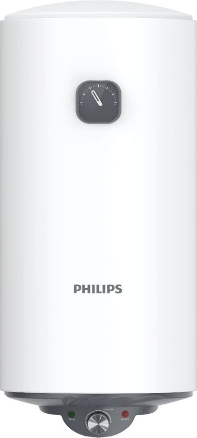 

Водонагреватель электрический накопительный 80 л/эмаль 2 кВт, сухой ТЭН, PHILIPS НС-1425516 (AWH1602/51(80DA)), Белый, НС-1425516