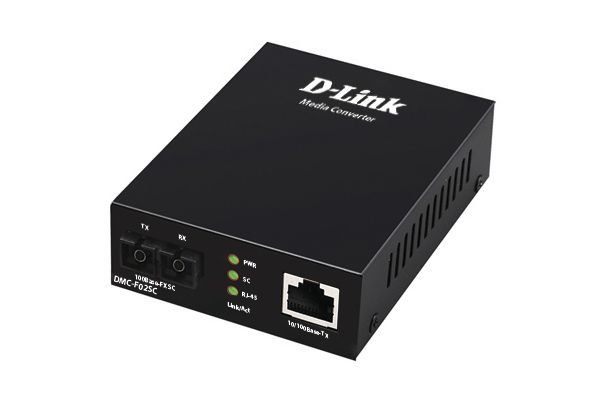 

Медиаконвертер D-Link DMC-G02SC, RJ-45x1 Гбит/с, SCx1 Гбит/с, MM, Tx:1310, Rx:1310, 550 м, (DMC-G02SC/A1A), DMC-G02SC